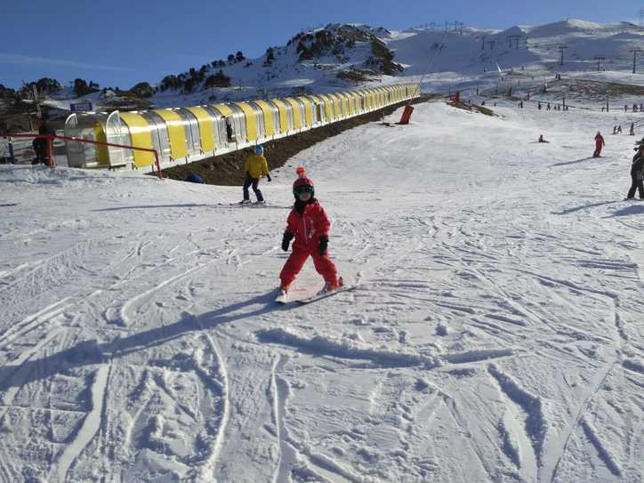 Aprender a esquiar en Baqueira Beret